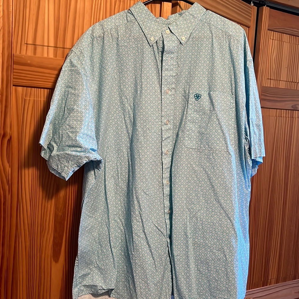 Ariat short sleeve button down